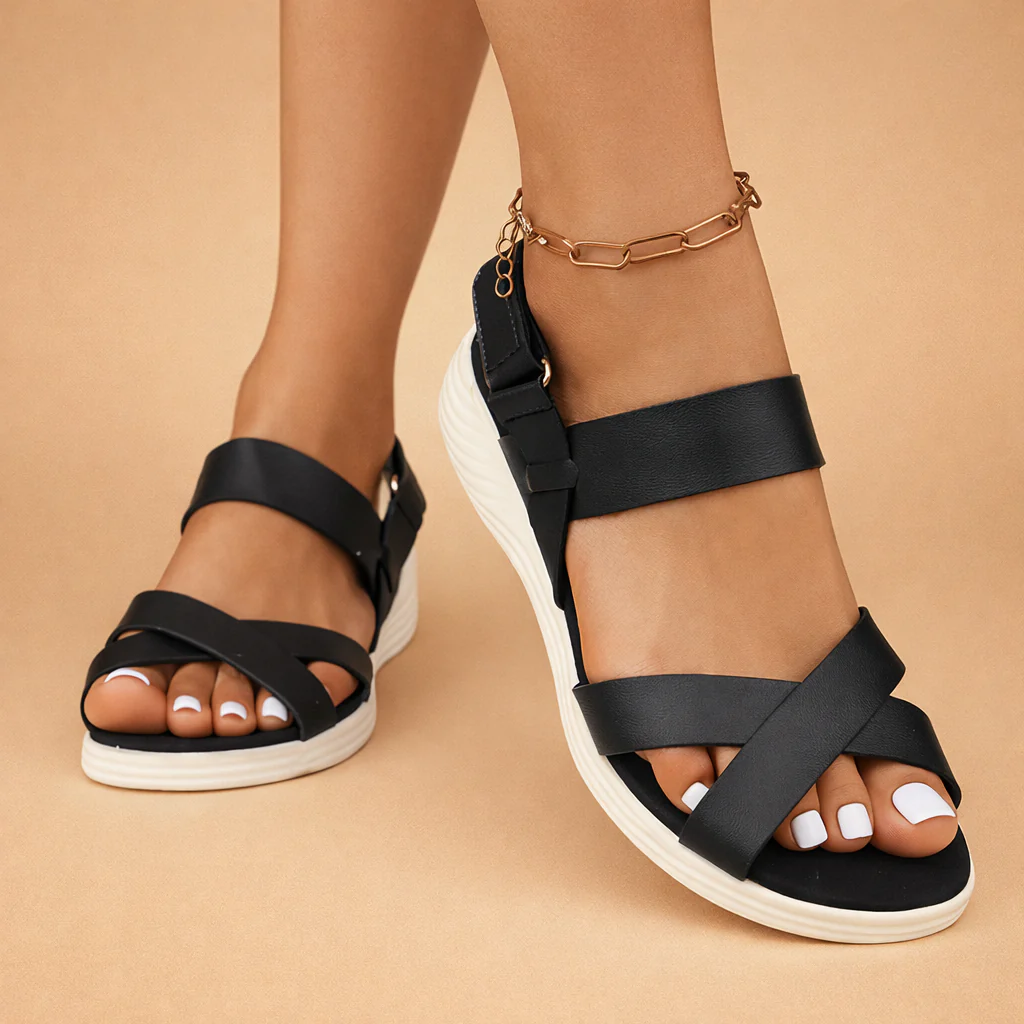 Aleksandra | Sporty Platform Sandals - Image 3