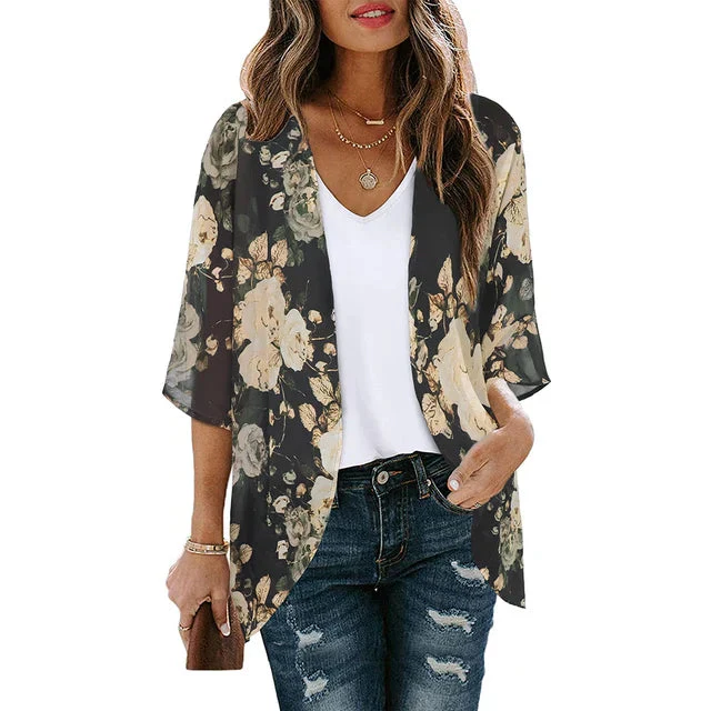 AMIRI | Stylish Printed Kimono Robe - Image 2
