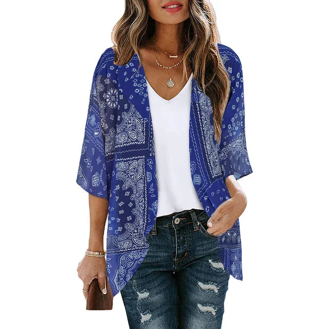 AMIRI | Stylish Printed Kimono Robe - Image 3