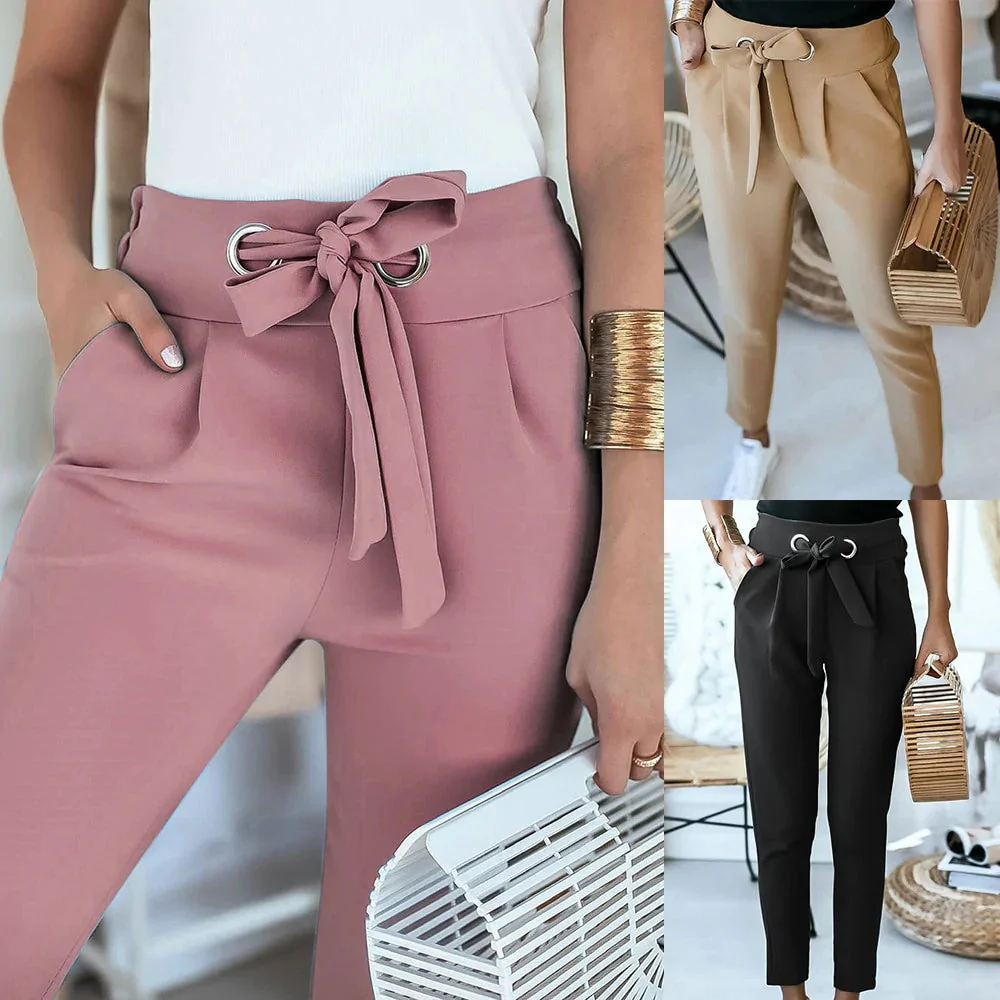 Angela | Comfy Casual High-Waist Pants - Image 4