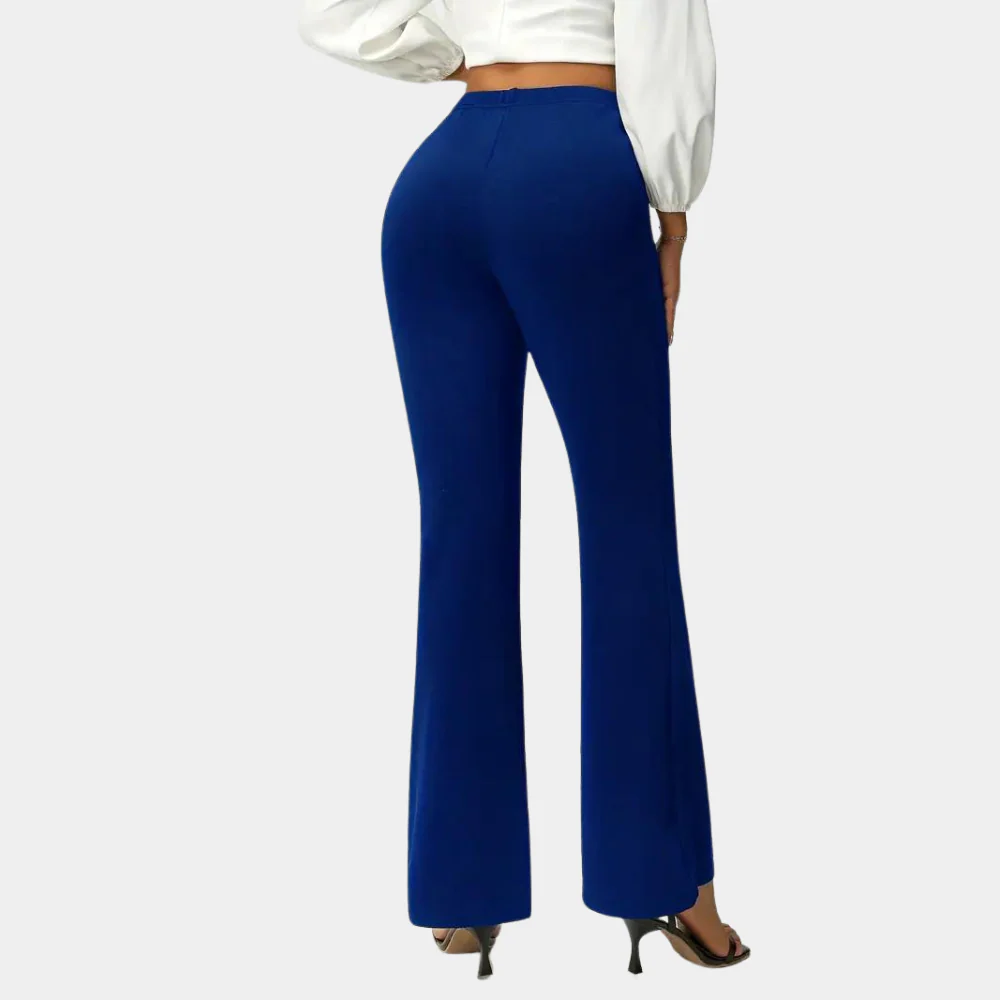 Ayla | Stretchy Flared Trouser - Image 4