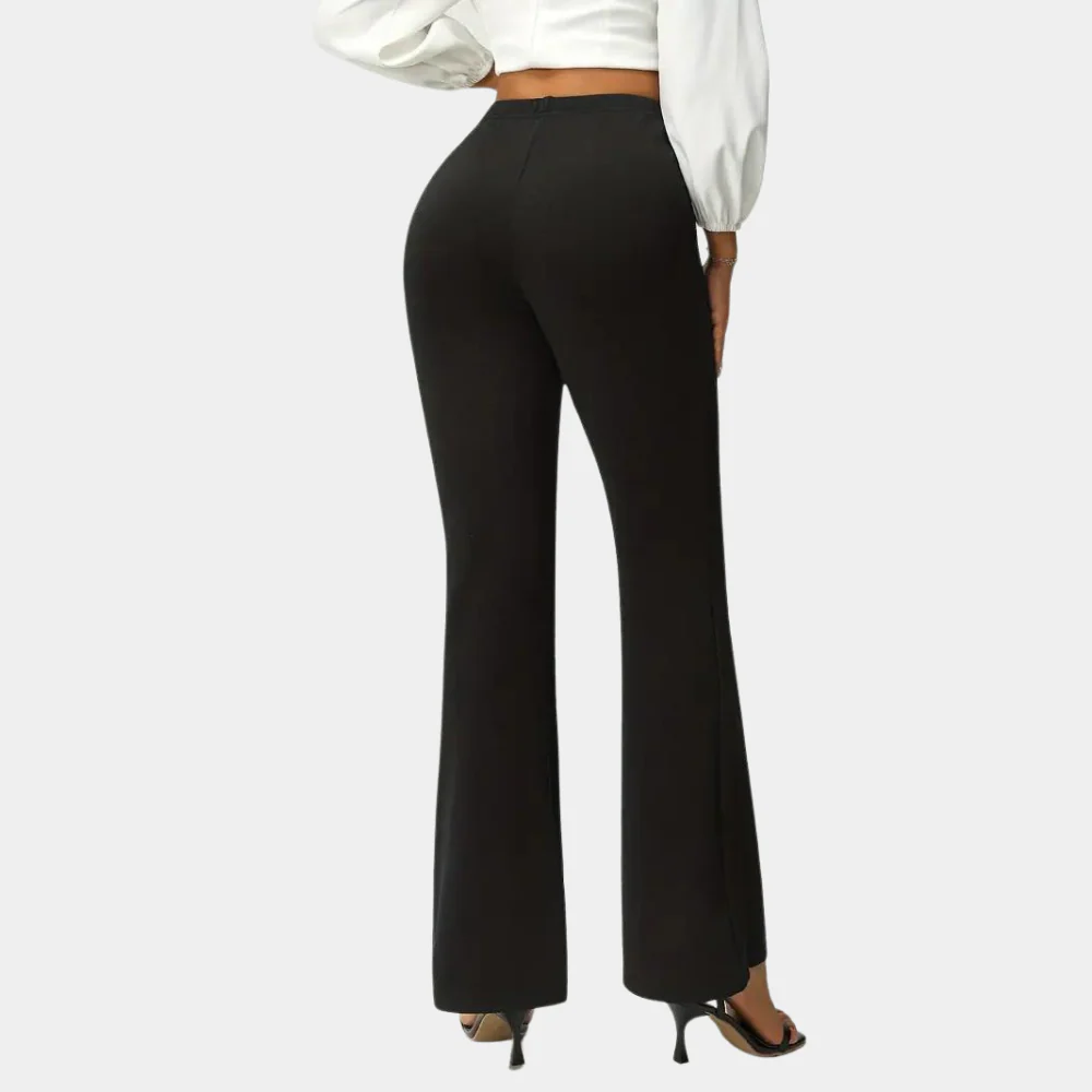 Ayla | Stretchy Flared Trouser - Image 5