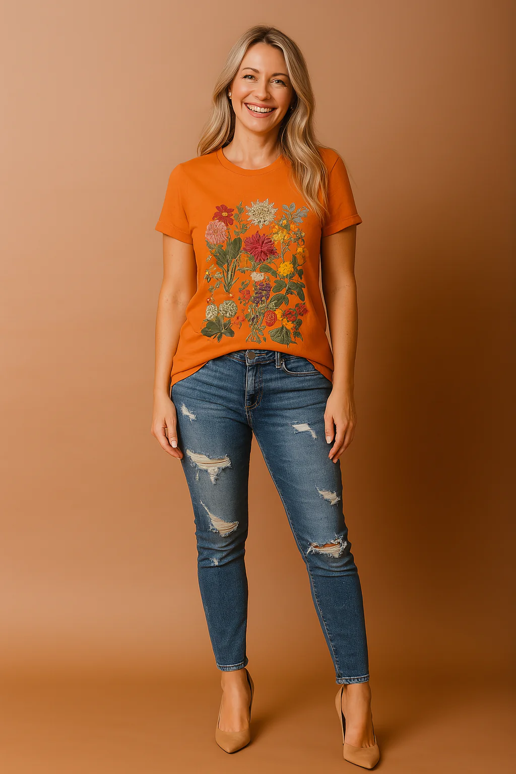 Berry | T-shirt with a Plant Motif - Image 3