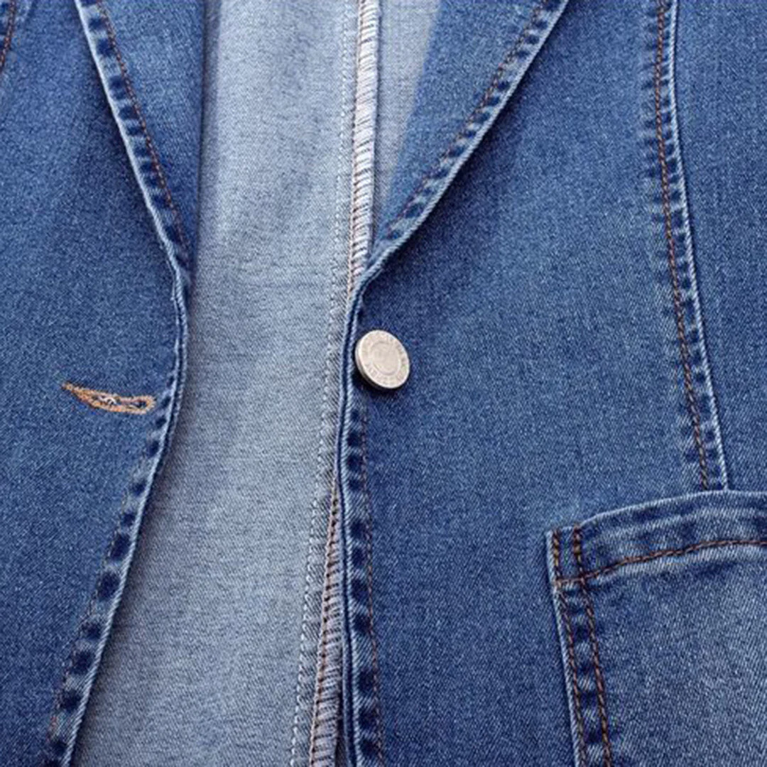 BLAKELY | Stylish Women's Denim Blazer - Image 7
