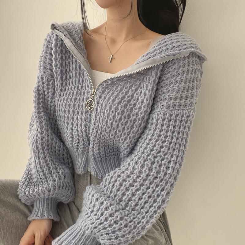 Women's Cozy Knit Long Cardigan for Ultimate Comfort and Versatility - Image 3