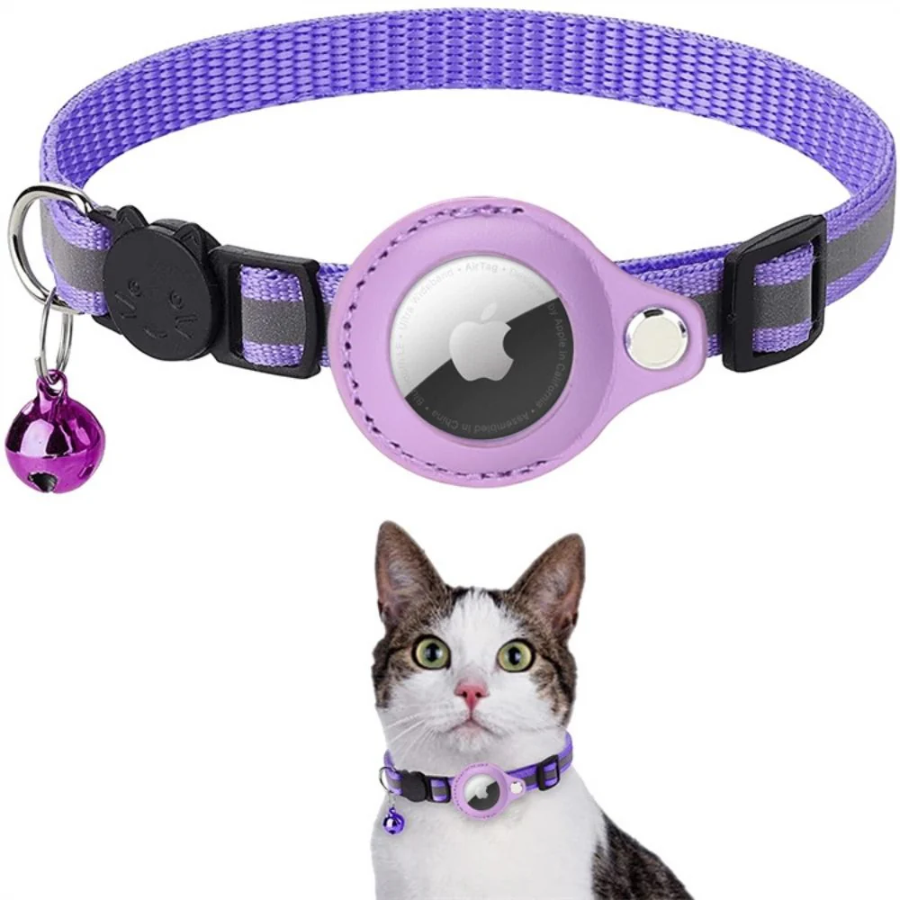 CAT GPS tracker collar with quick release and reflective design for improved night visibility - Image 11