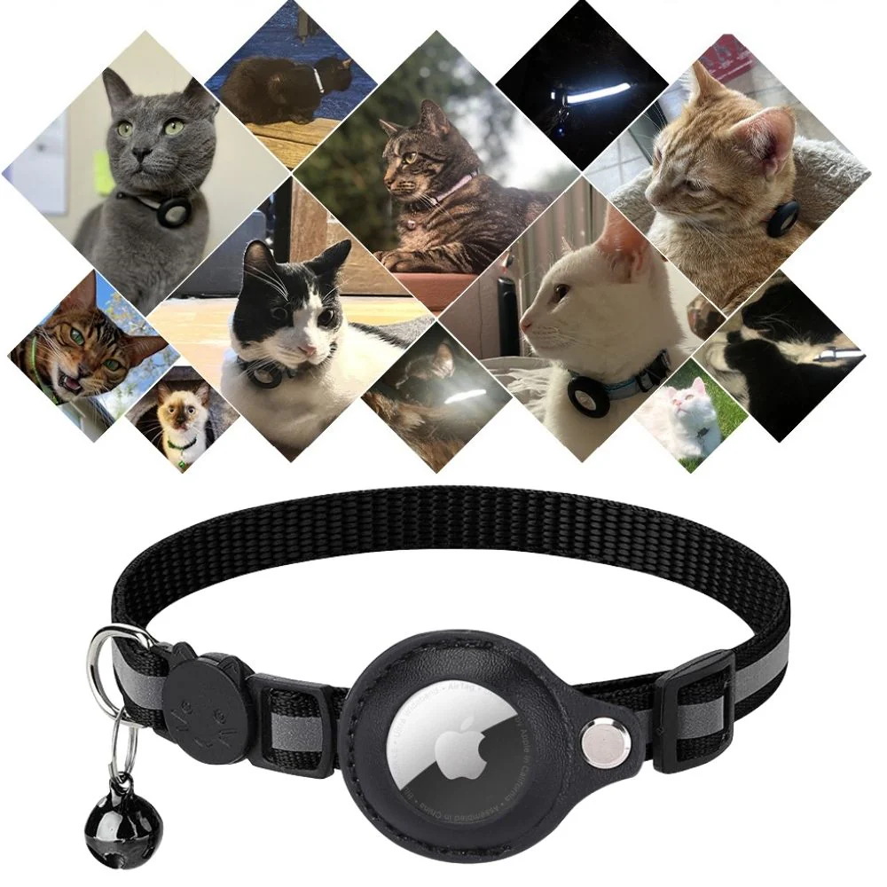 CAT GPS tracker collar with quick release and reflective design for improved night visibility - Image 6