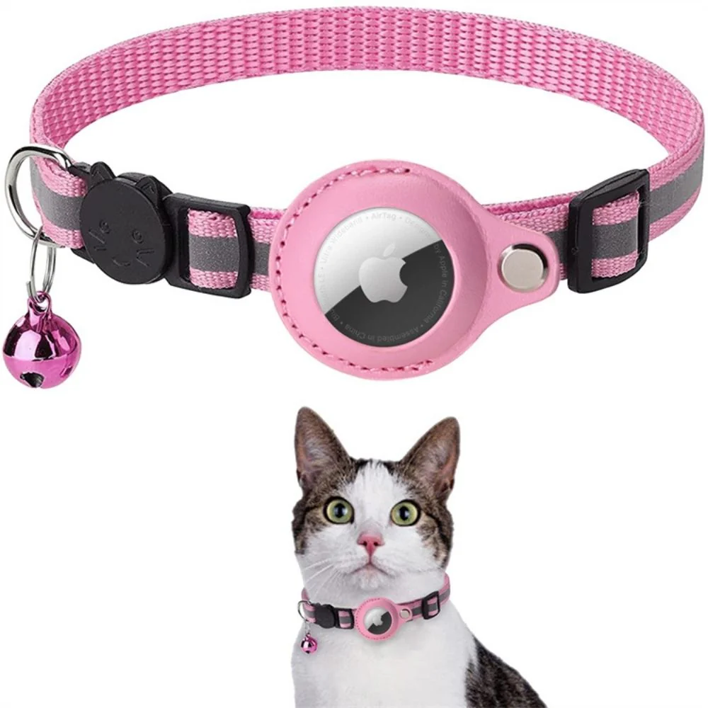 CAT GPS tracker collar with quick-release fastener and reflective design for improved night visibility - Image 9