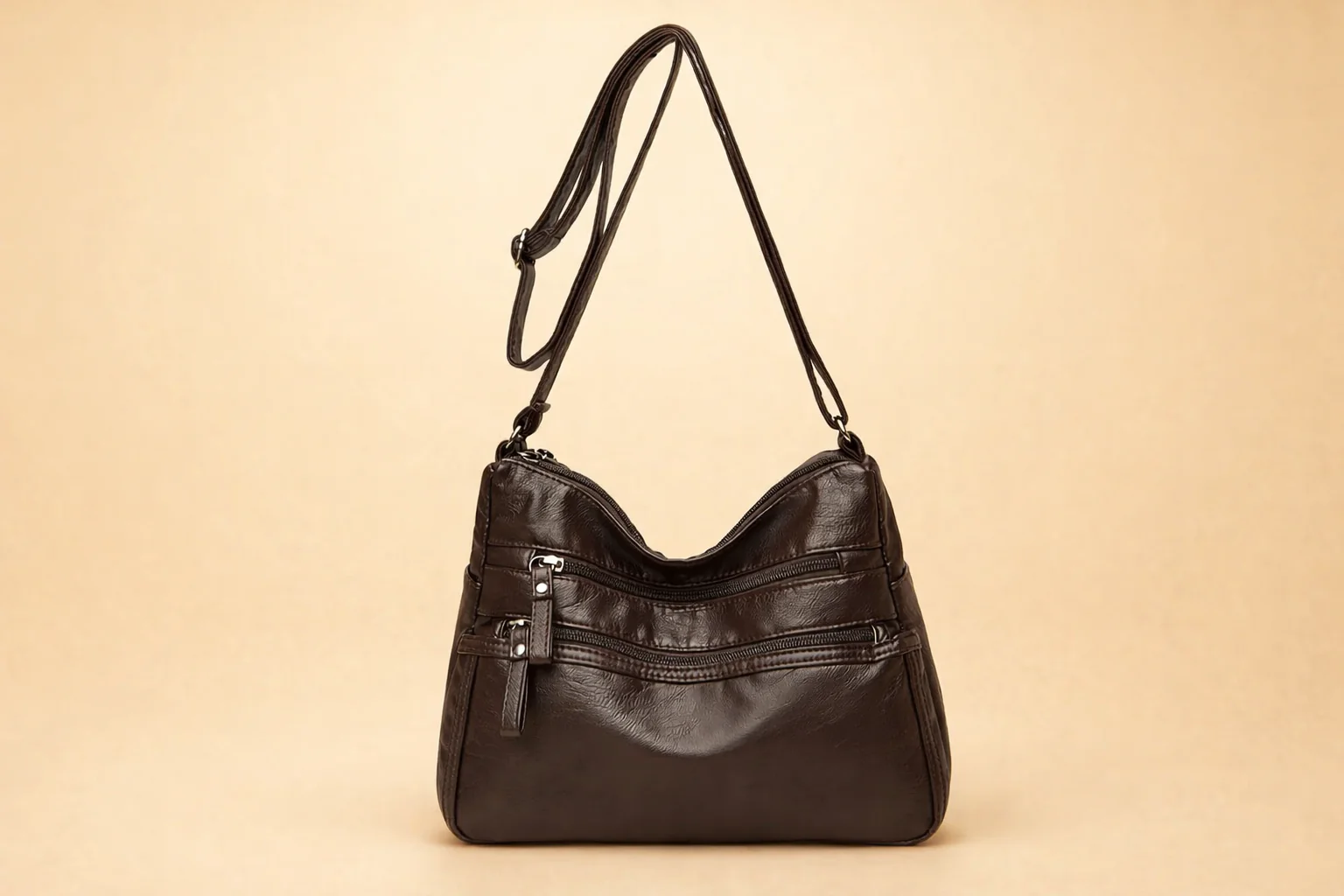 Charlene | Women’s Practical Multi-Pocket Shoulder Bag - Image 4