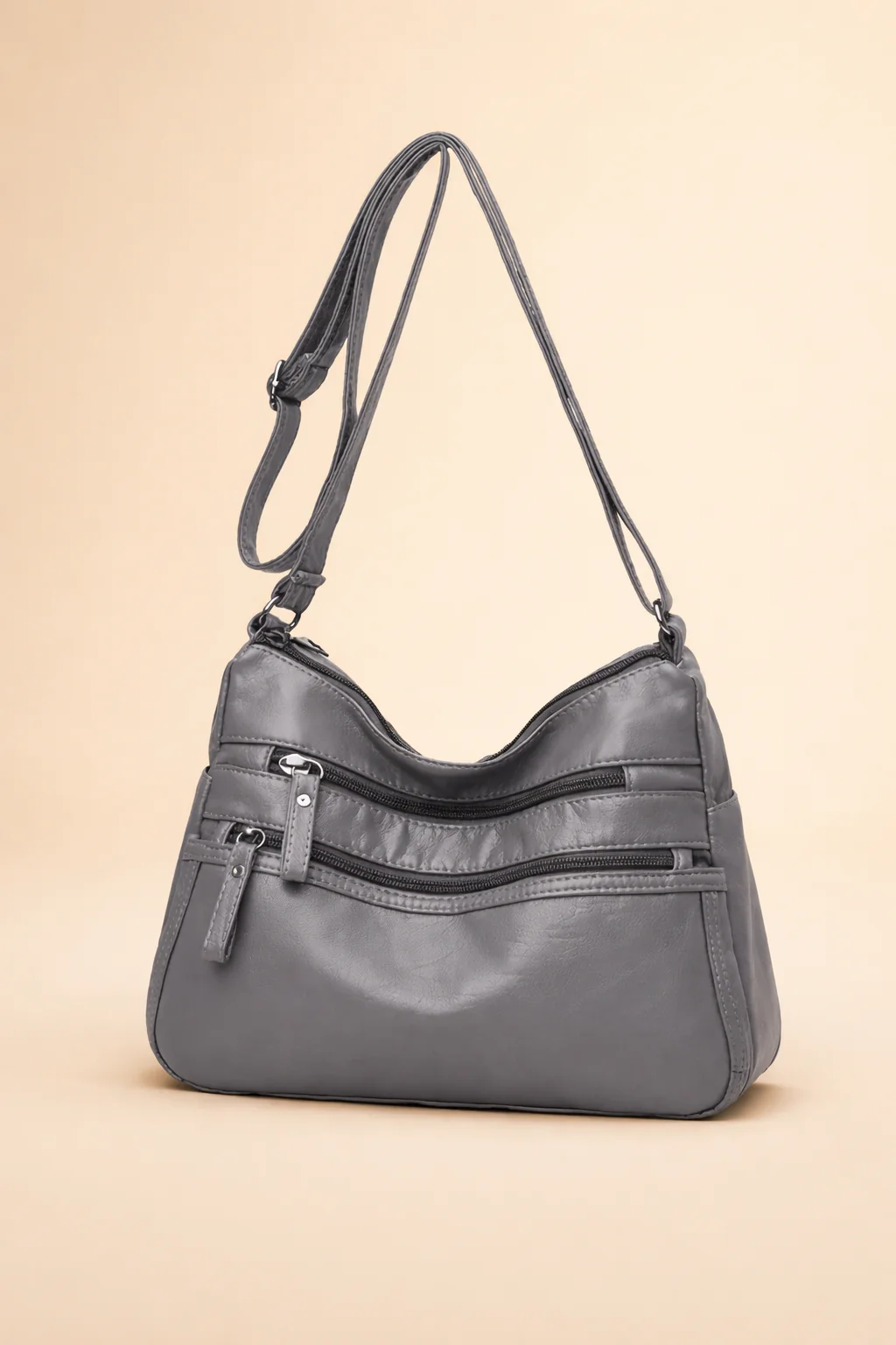 Charlene | Women’s Practical Multi-Pocket Shoulder Bag - Image 5