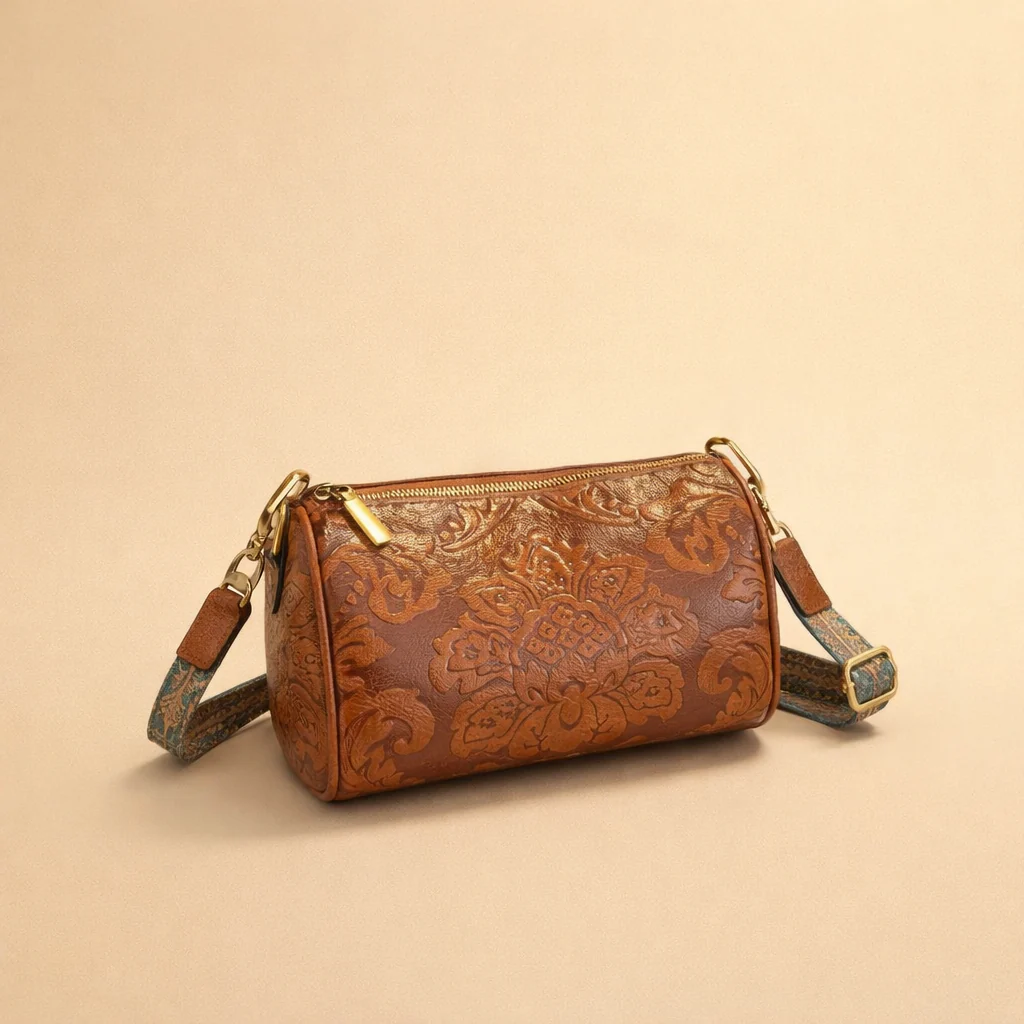 Charlotte | Women’s Vintage Pattern Crossbody Bag - Image 2