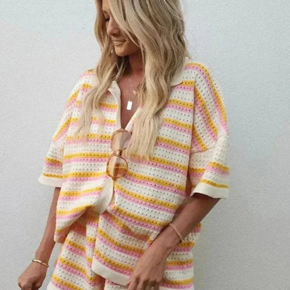 Chic Marbelle Two-Piece Summer Ensemble - Image 3
