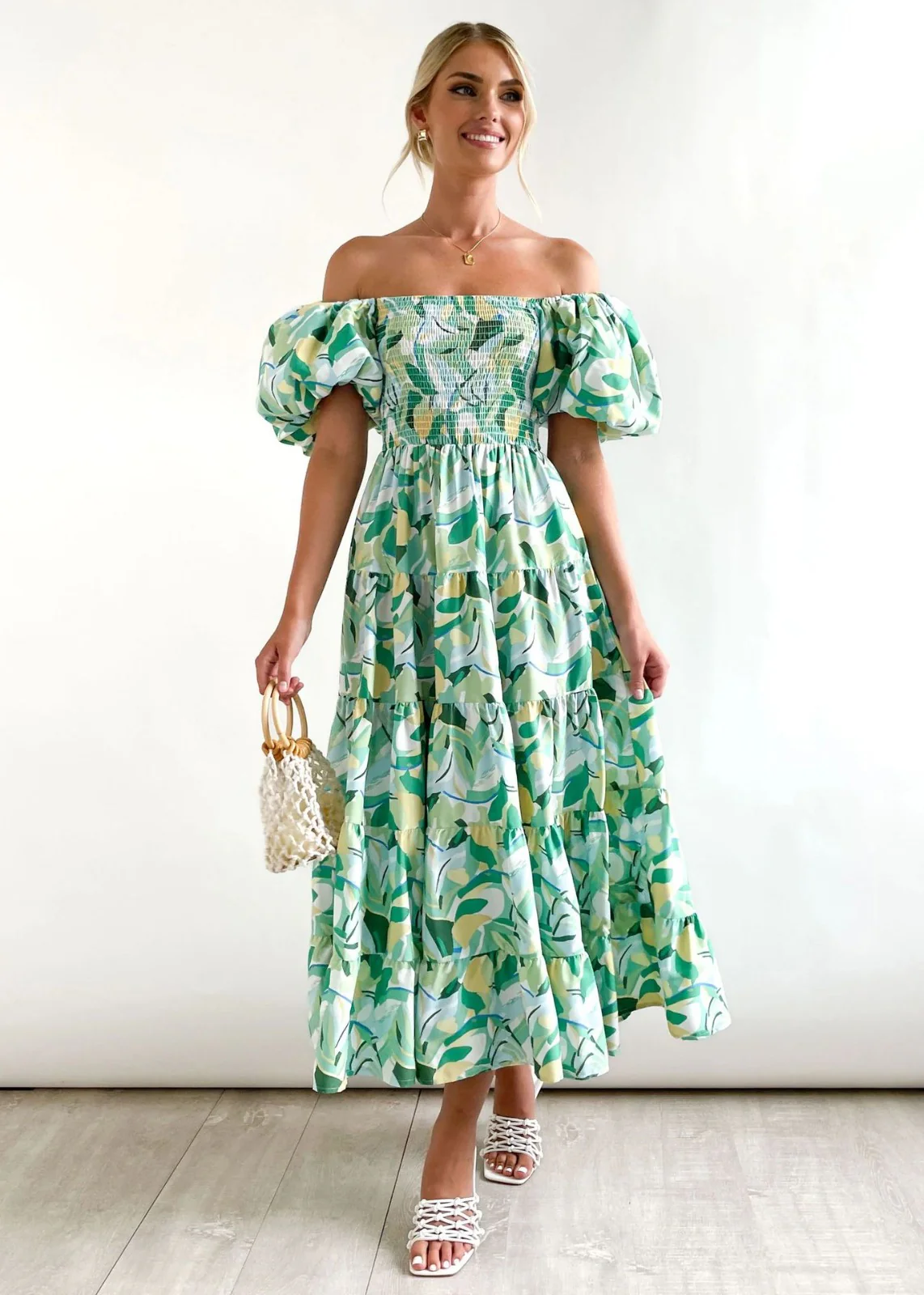 CHLOWY | Comfortable Floral Short Women's Dress - Image 2
