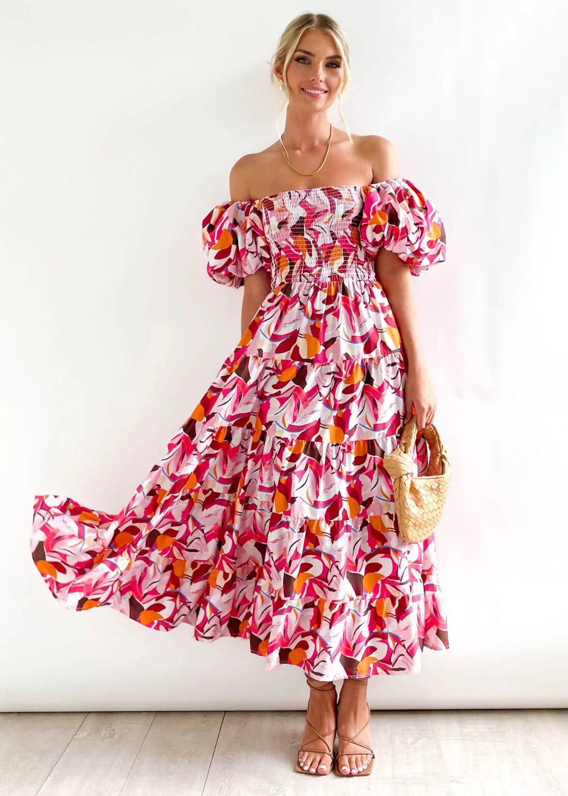 CHLOWY | Comfortable Floral Short Women's Dress - Image 4