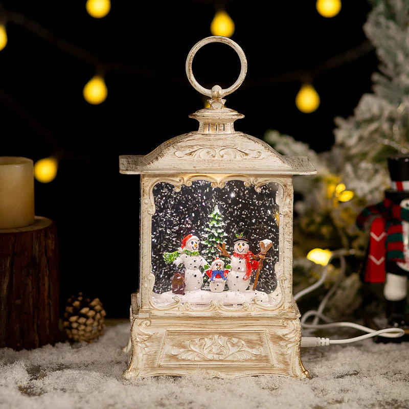 Christmas crystal ball music box decoration - Image 3