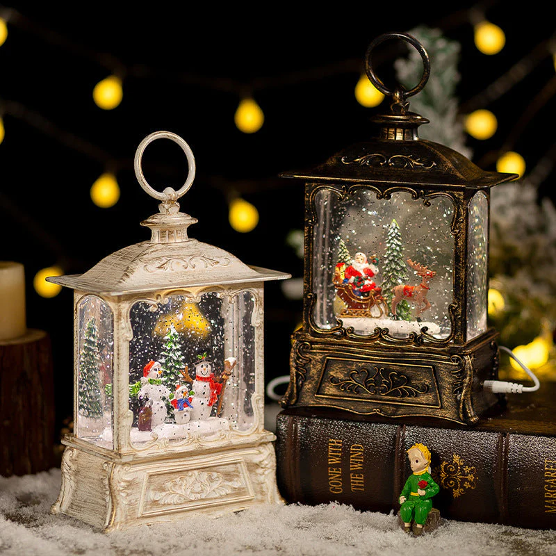 Christmas crystal ball music box decoration - Image 5