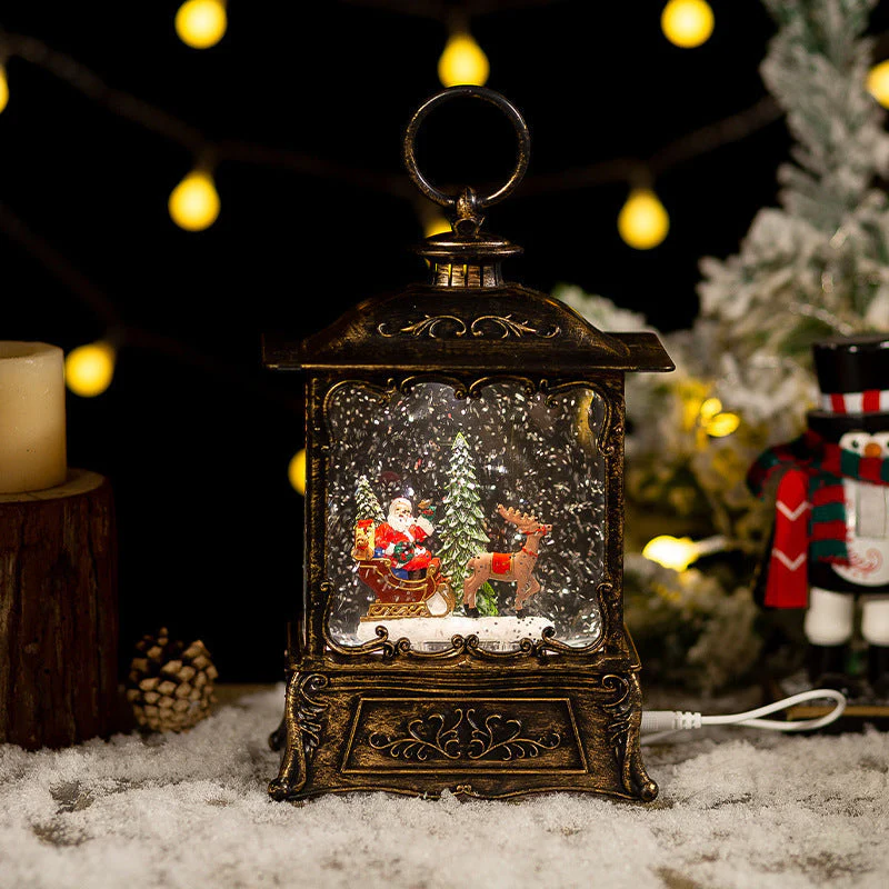 Christmas crystal ball music box decoration - Image 7
