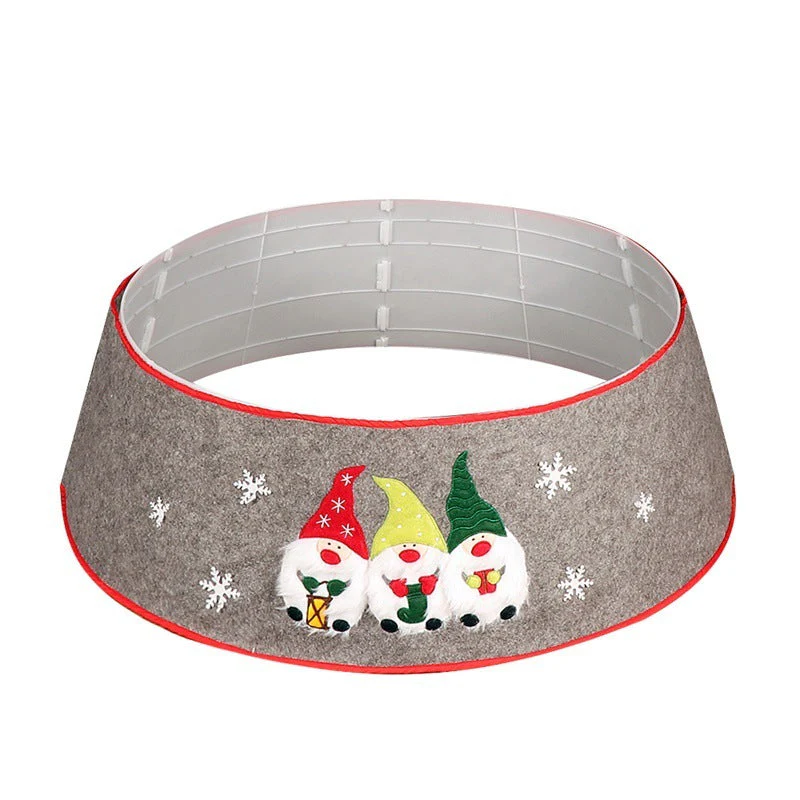 Christmas decorated wooden apron