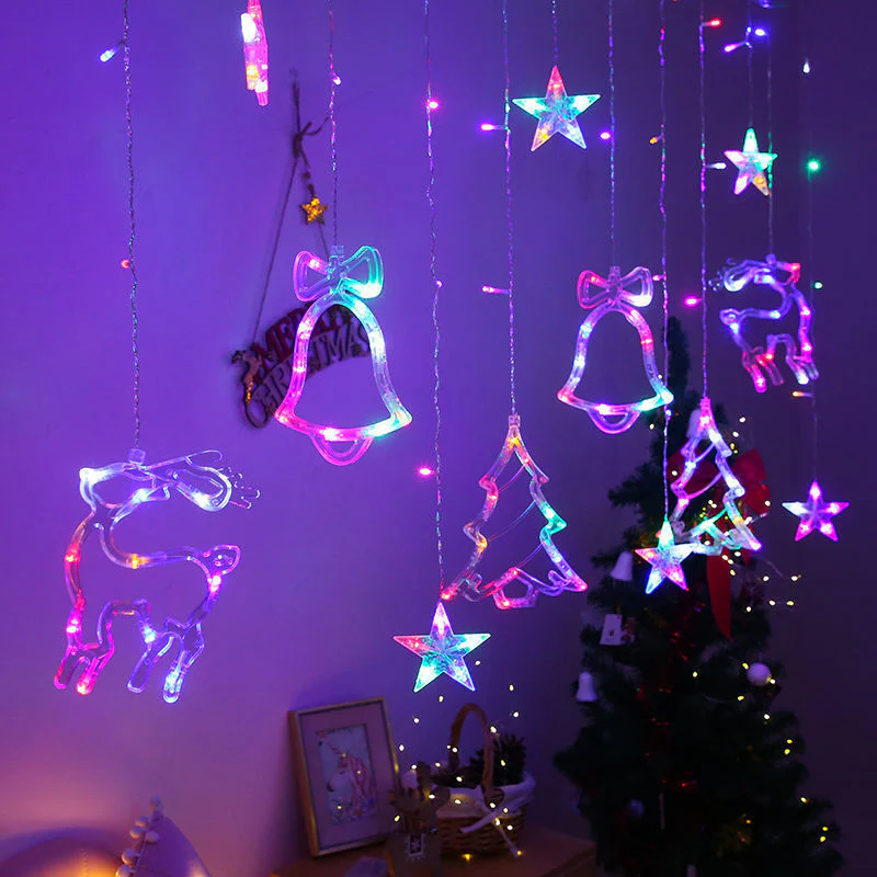 Christmas decoration pendant night light