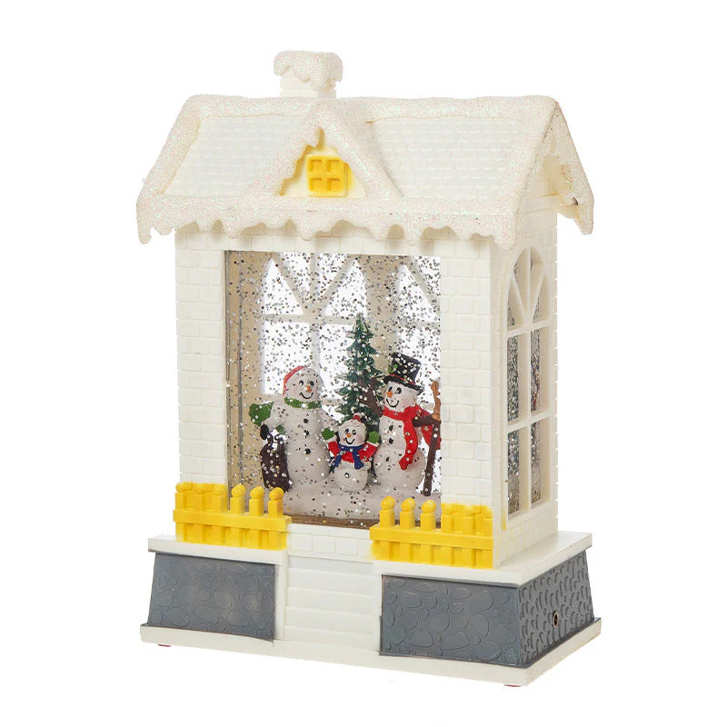 Christmas Decorations Music Box House Small Night Light Ornaments - Image 6
