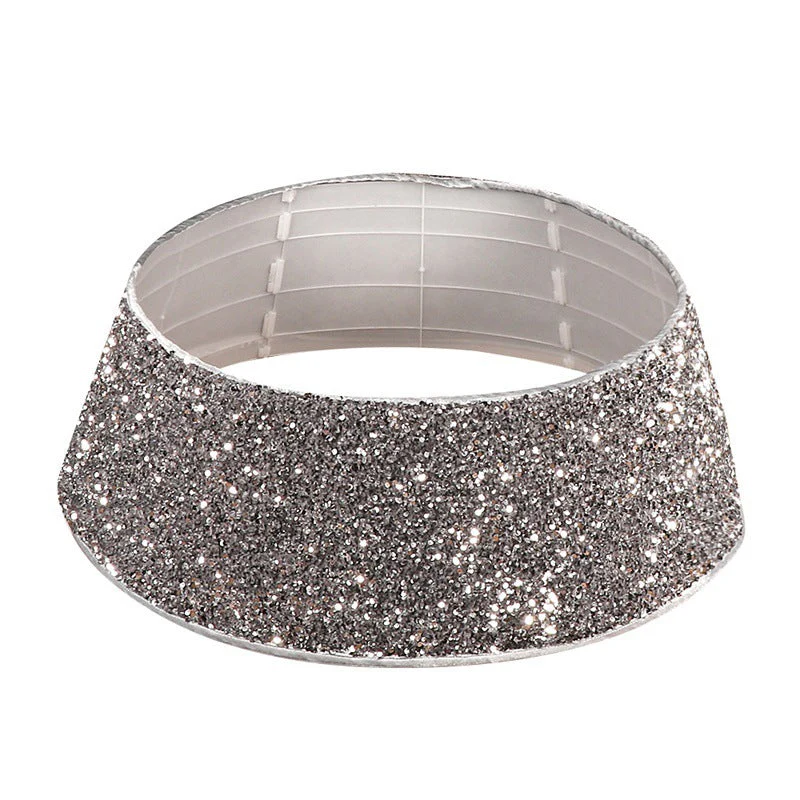Christmas sequin decoration for Christmas tree, sequin tree skirt - Image 6