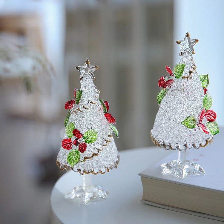 Christmas Tree Decoration Office Desk Surface Panel Creative - Image 5