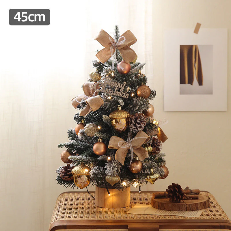 Christmas tree set for the desktop 45 cm window decoration mini ornaments - Image 6