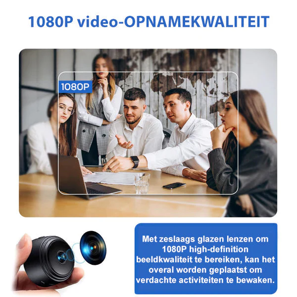Compact Full HD Surveillance Camera with 160° Wide Angle and Night Vision - Image 6