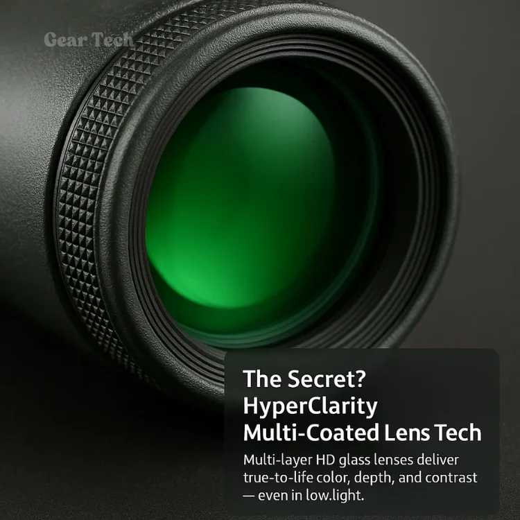 Compact monocular with 45x ultra-zoom | HD lens, lightweight and perfect for hiking, birdwatching and sporting events - Image 4
