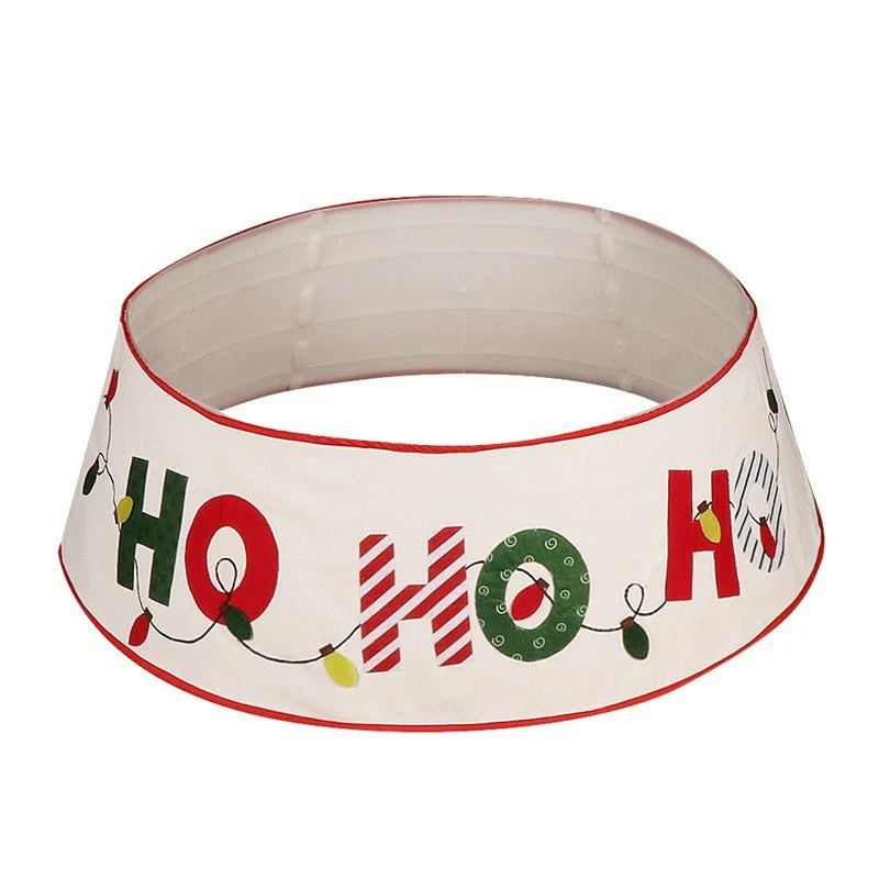 Creative Letters Christmas Tree Skirt Home Decorations