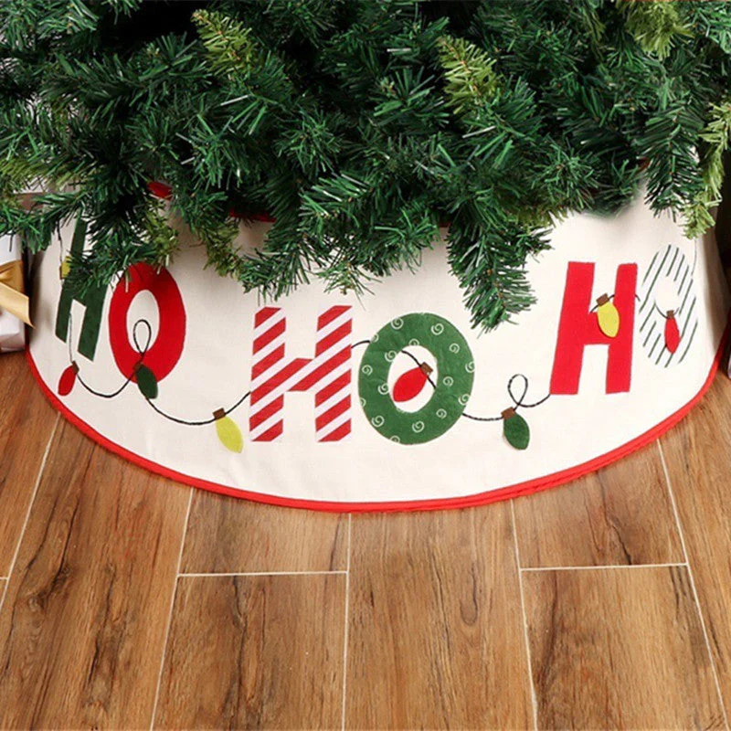 Creative Letters Christmas Tree Skirt Home Decorations - Image 2