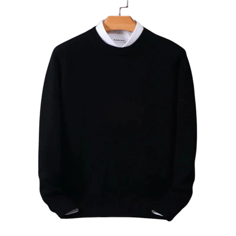 Daniel – Cashmere crew neck sweater - Image 2