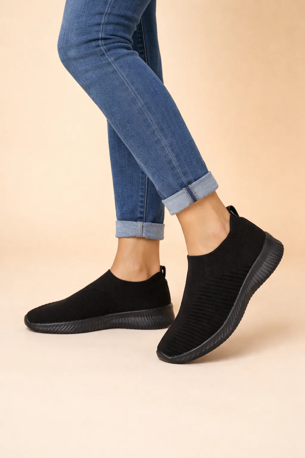 Danuta | Women’s Comfortable Slip-On Sneakers with Breathable All-Day Comfort - Image 4