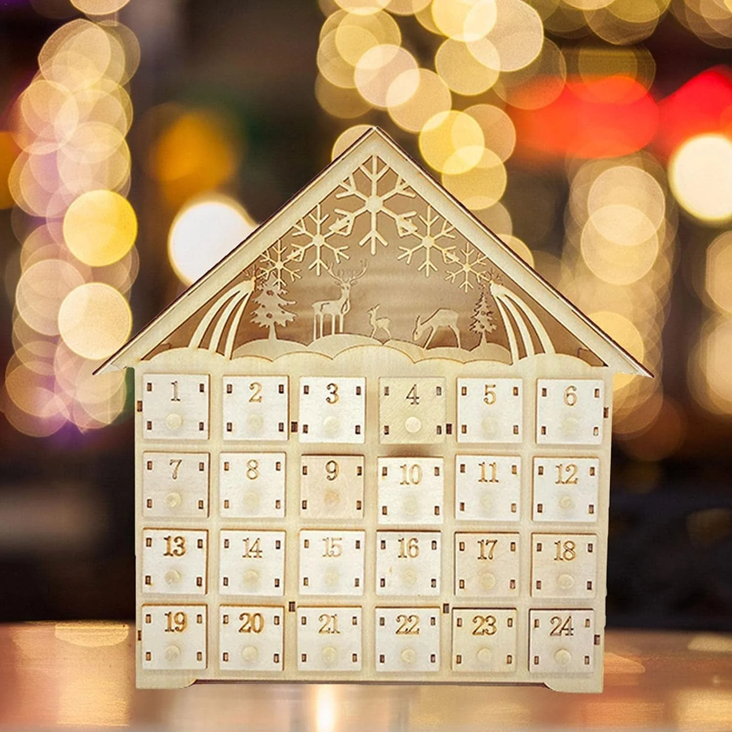 Decorative Creative Wooden Christmas Gifts Handmade Ornaments - Image 7
