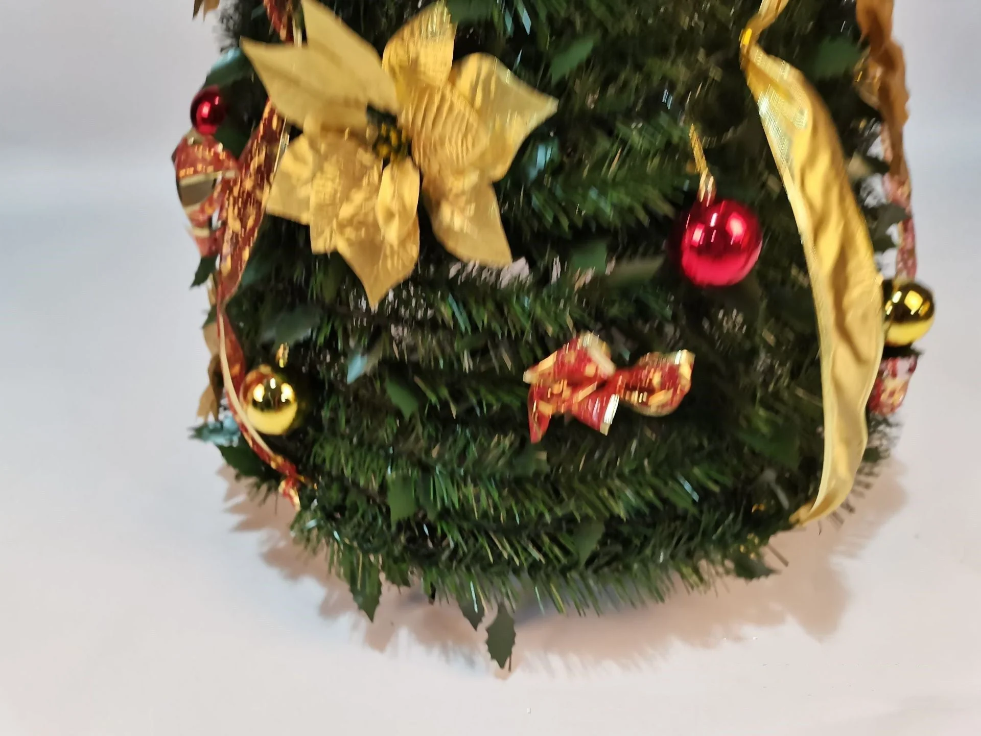 Decorative foldable colorful spiral Christmas tree - Image 6