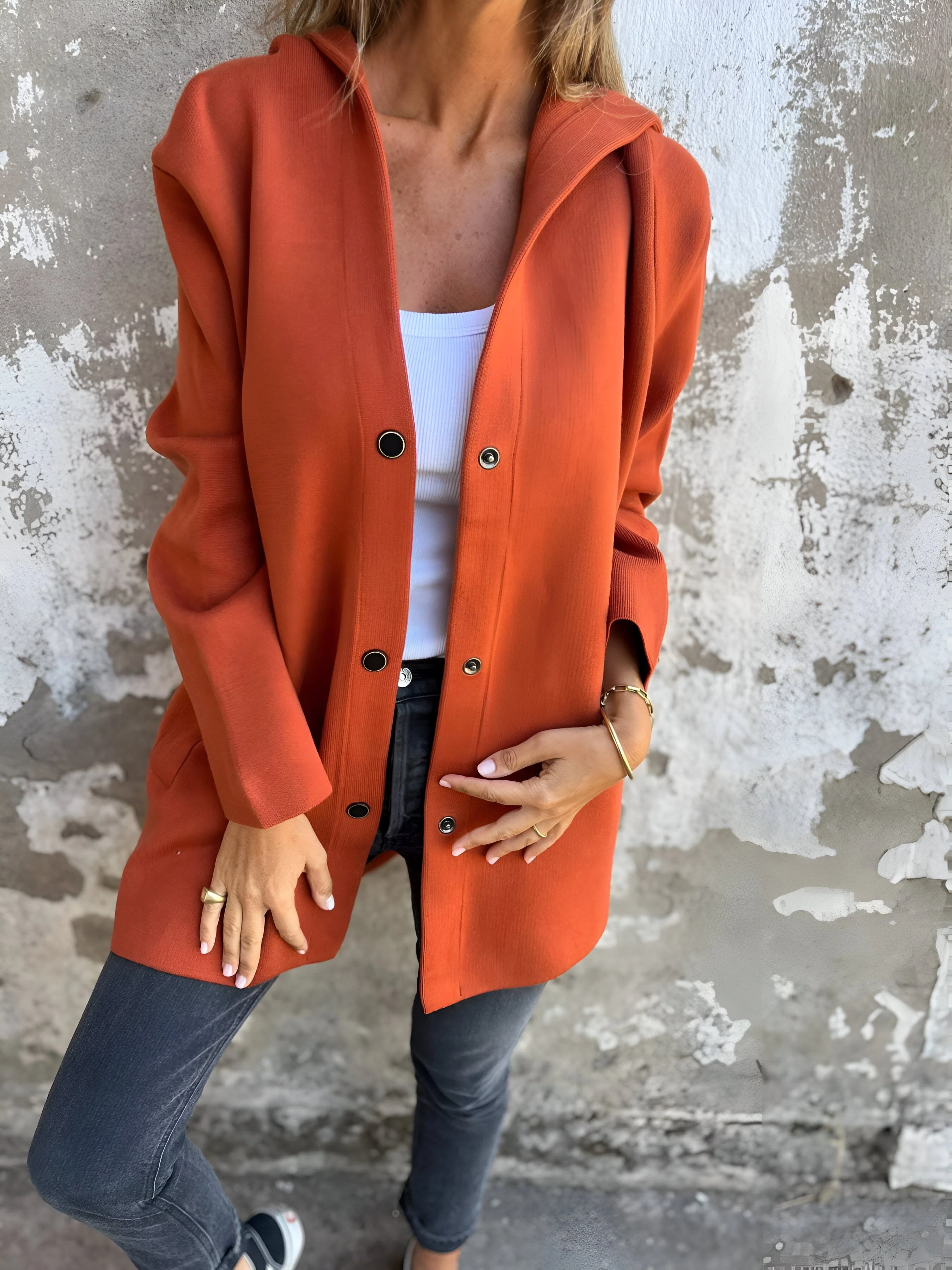 DIANE | Casual Hooded Jacket - Image 2