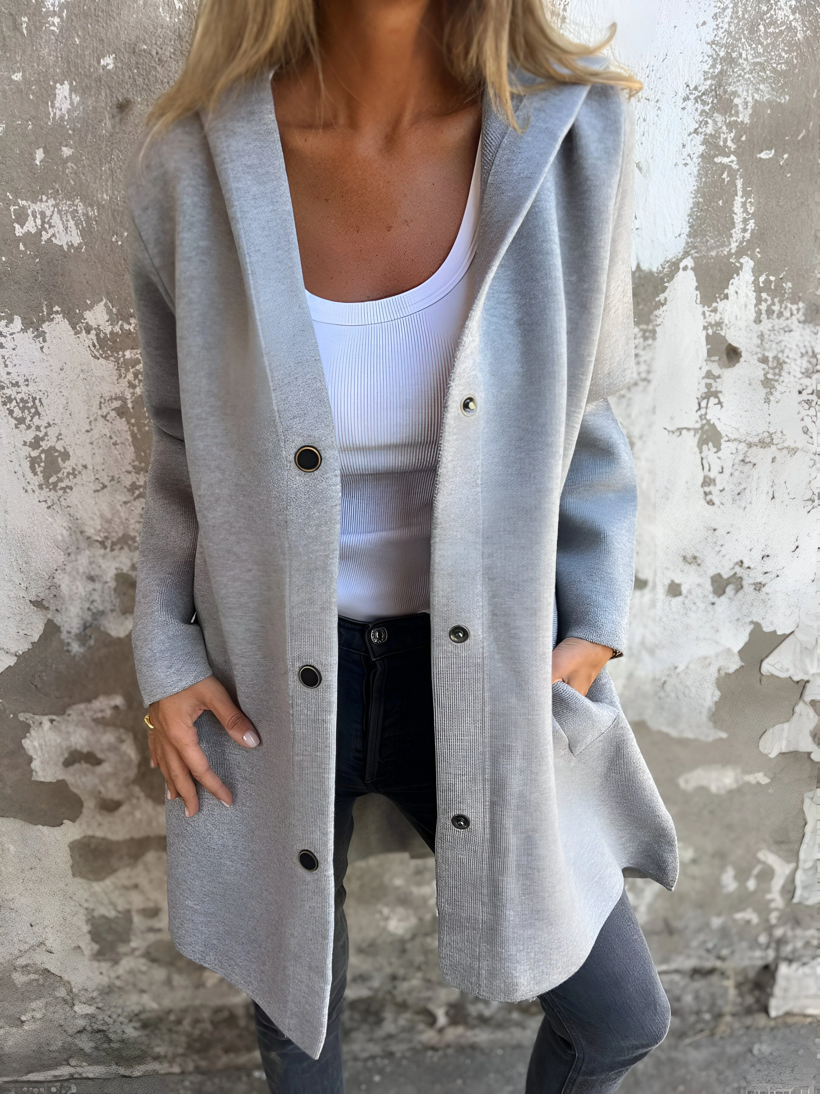 DIANE | Casual Hooded Jacket - Image 4