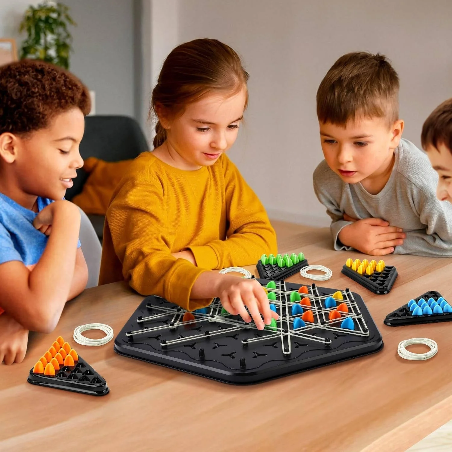 Educational Strategy Board Game for Kids and Family – Interactive Multi-Player Puzzle Game with Portable Design - Image 2