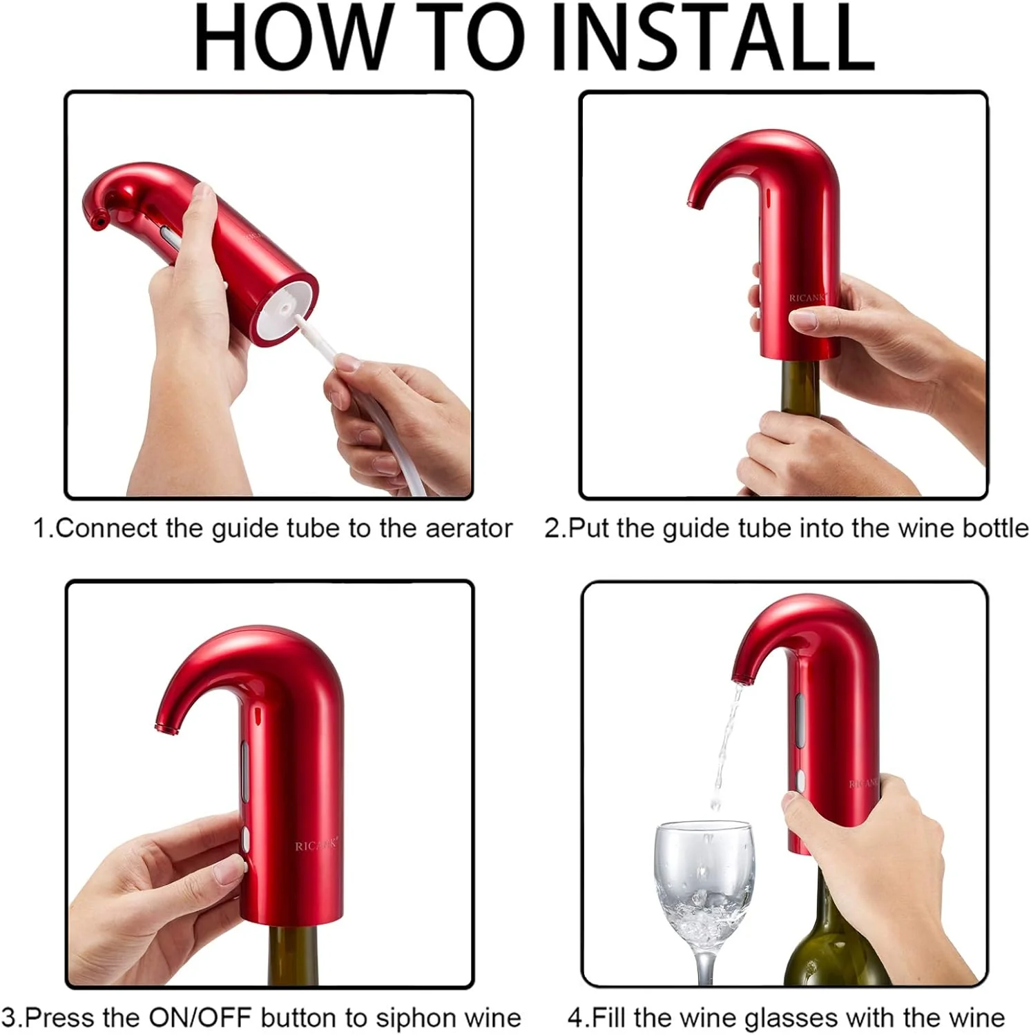 Electric wine aerator dispenser - Image 7