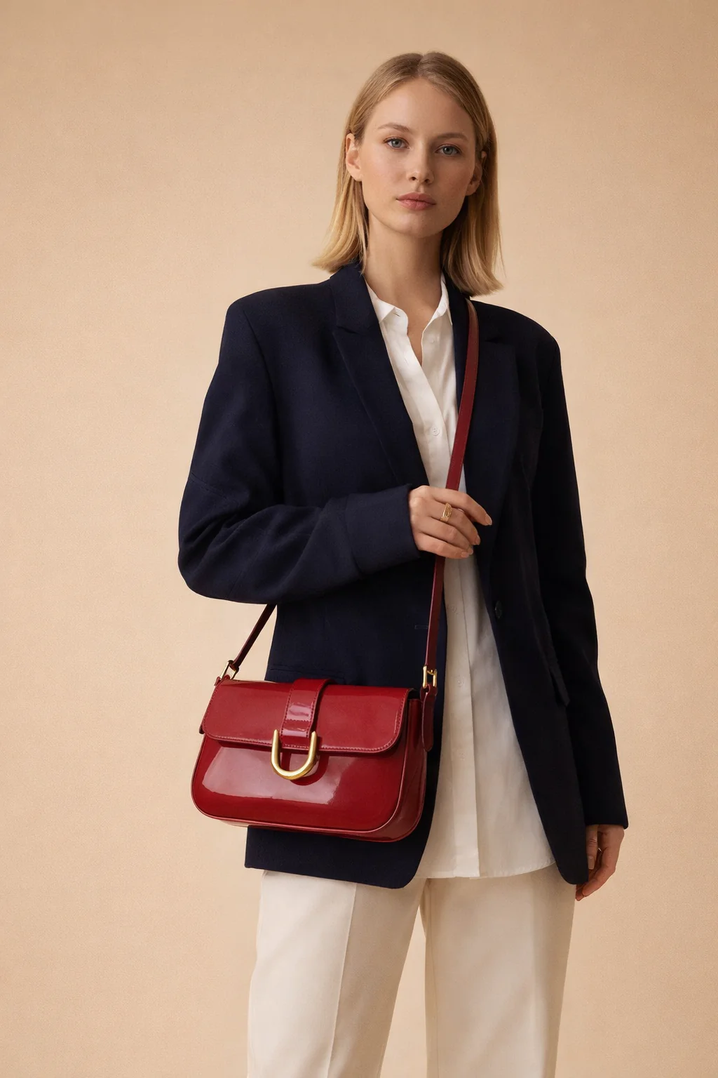 Elena | Women’s Chic Minimalist Shoulder Bag - Image 2