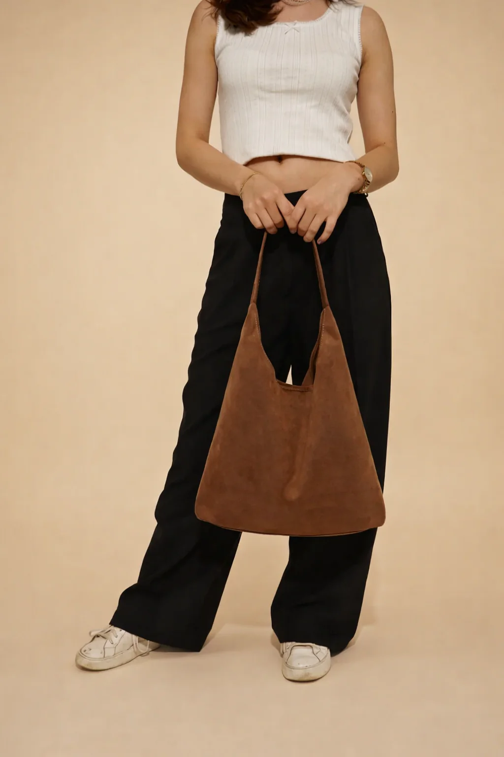 Elena | Women’s Minimalist Hobo Shoulder Bag - Image 6
