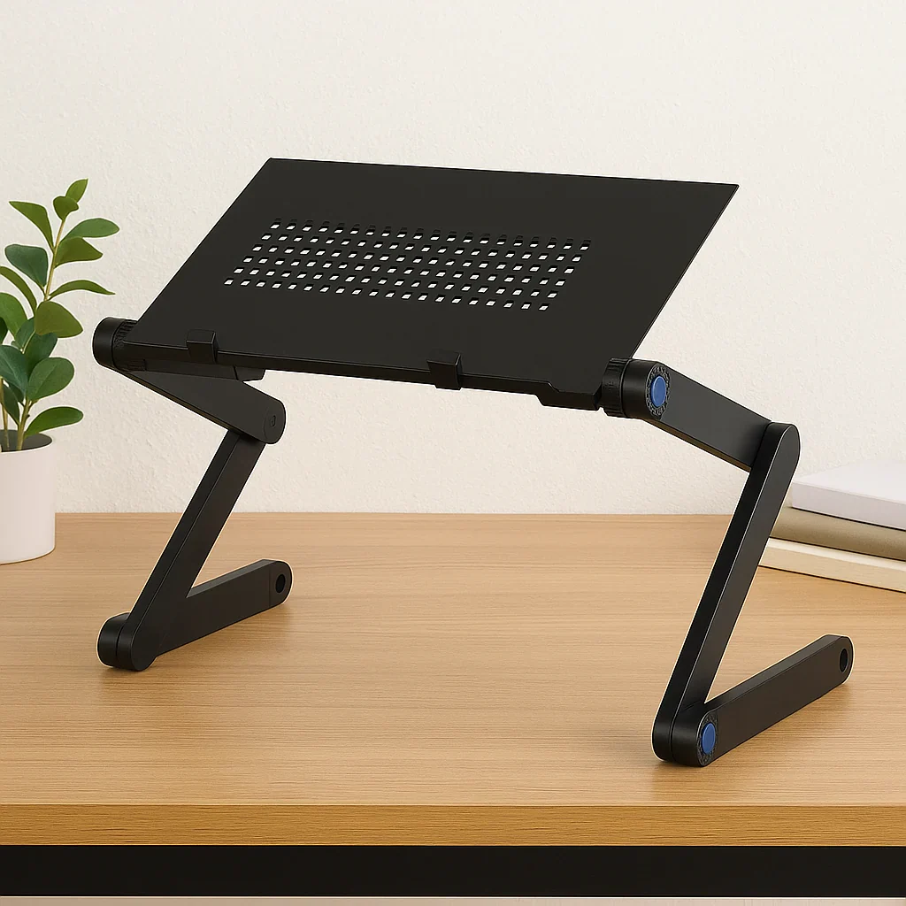 Ergonomic laptop stand