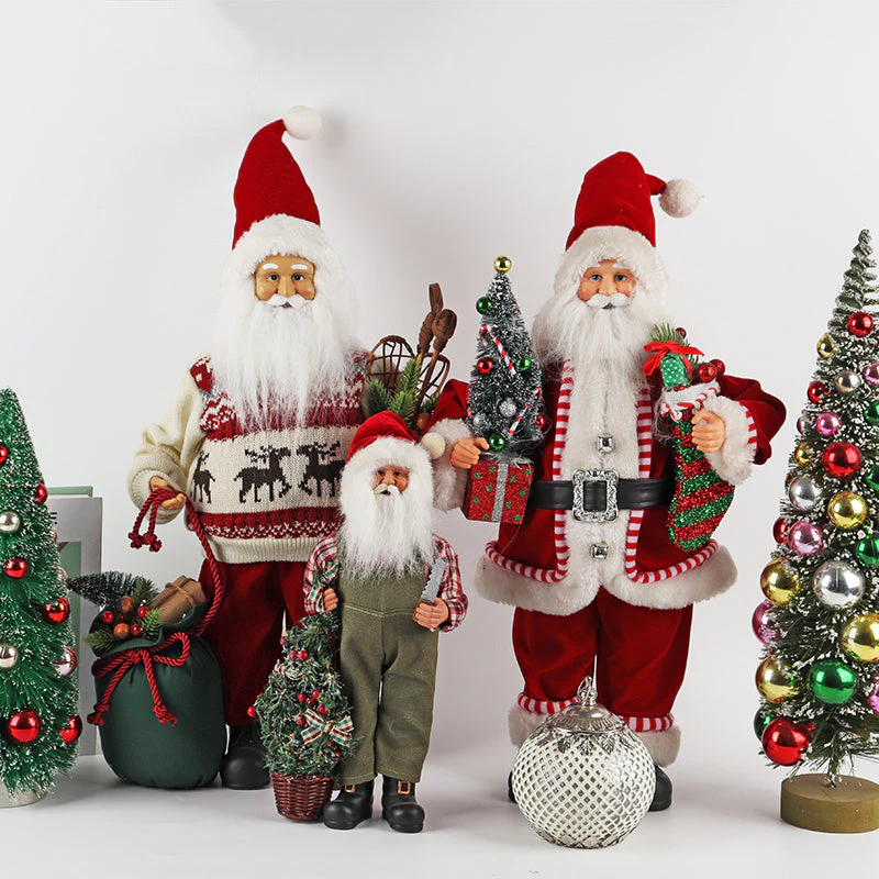 Fabric Santa Claus Home Decor And Decorations - Image 2