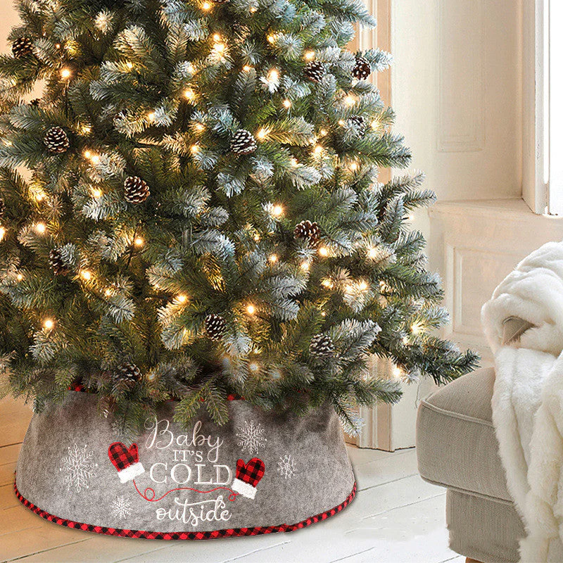 Fashionable, simple Christmas tree decorative apron - Image 2
