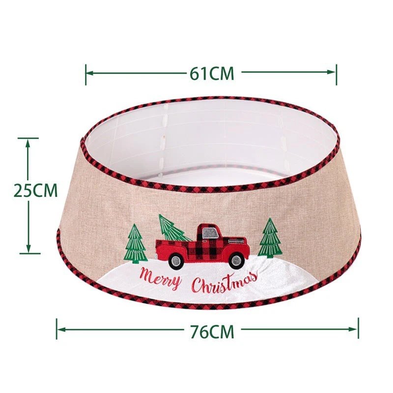 Fashionable, simple linen car skirt - Image 5