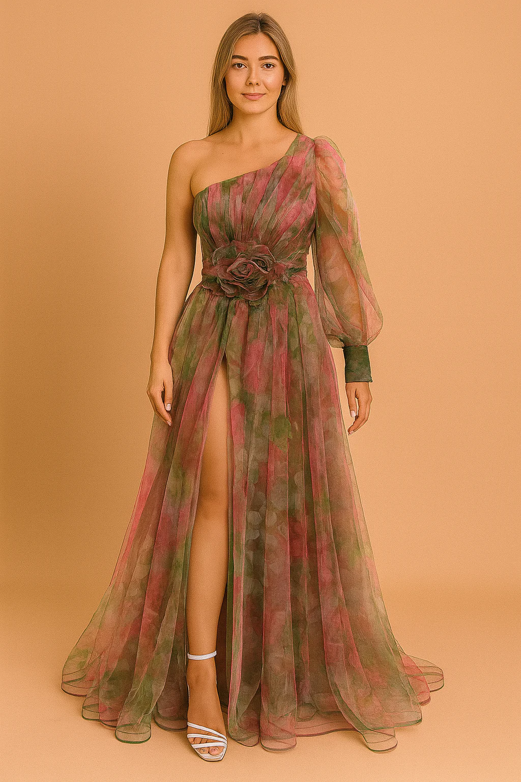 FIONA | Elegant Off-the-Shoulder Dress - Image 2