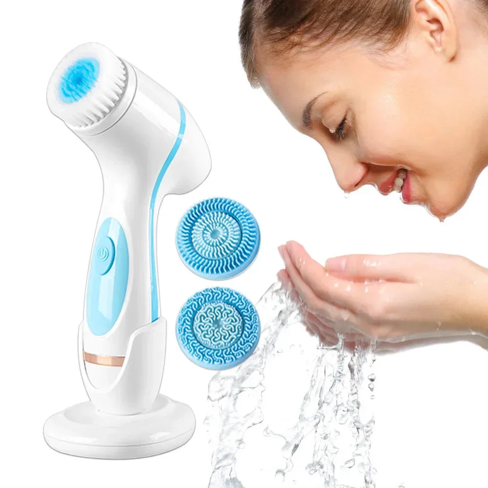 Glowonic 3-in-1 Sonic Facial Cleanser & Spa System - Image 2