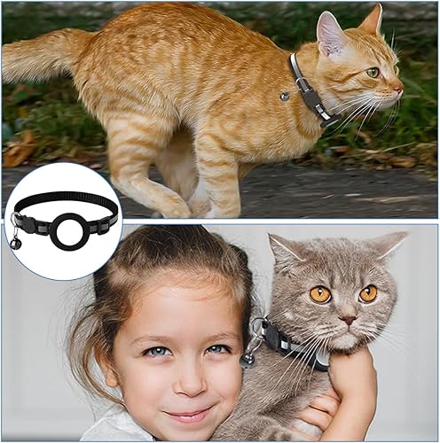 GPS Cat Tracker Collar with Quick Release, Reflective Design, Durable Nylon for Outdoor Safety and Comfort - Image 8
