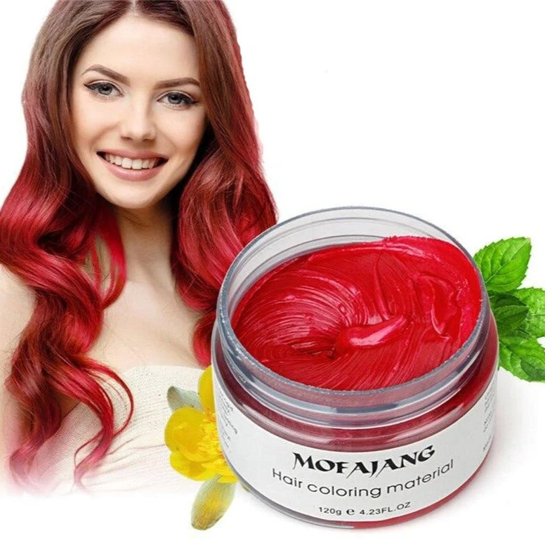 Hair color wax | Water-soluble - apply in minutes - Verick
