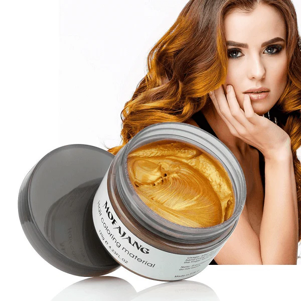 Hair color wax | Water-soluble - apply in minutes - Verick - Image 2